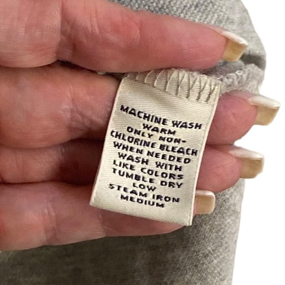 (6-165) NWT Daniel Cremieux Lt. Gray Heather Button Down Polo Shirt - Picture 3 of 9